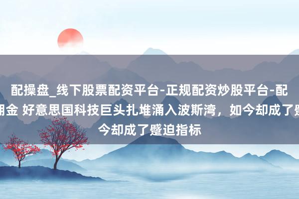 配操盘_线下股票配资平台-正规配资炒股平台-配资平台佣金 好意思国科技巨头扎堆涌入波斯湾，如今却成了蹙迫指标