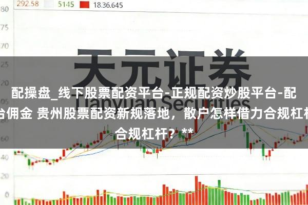 配操盘_线下股票配资平台-正规配资炒股平台-配资平台佣金 贵州股票配资新规落地，散户怎样借力合规杠杆？**